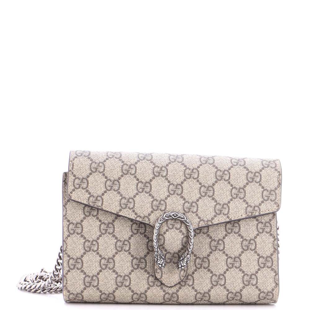 Gucci Dionysus Chain Wallet Gg Coated #254358G13B